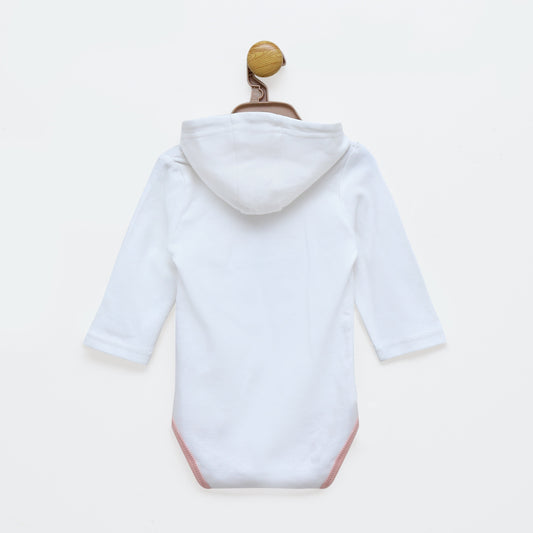 Long Sleeve Bodysuit with Hood | Suits & Sets | The nest clothing