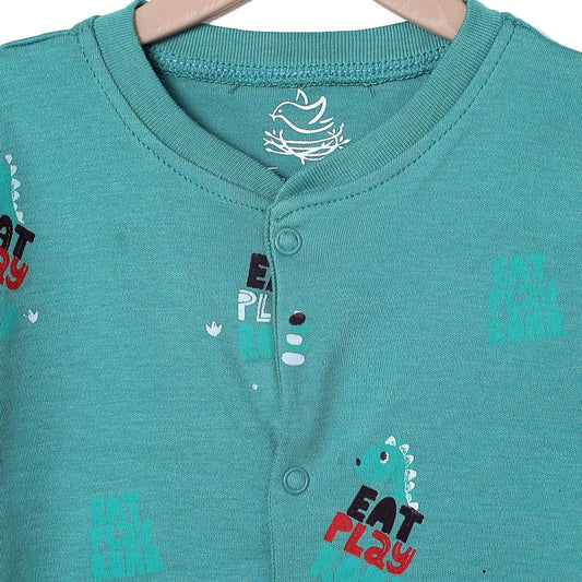 Eat Play Sleeping Suit | Suits & Sets | The nest clothing