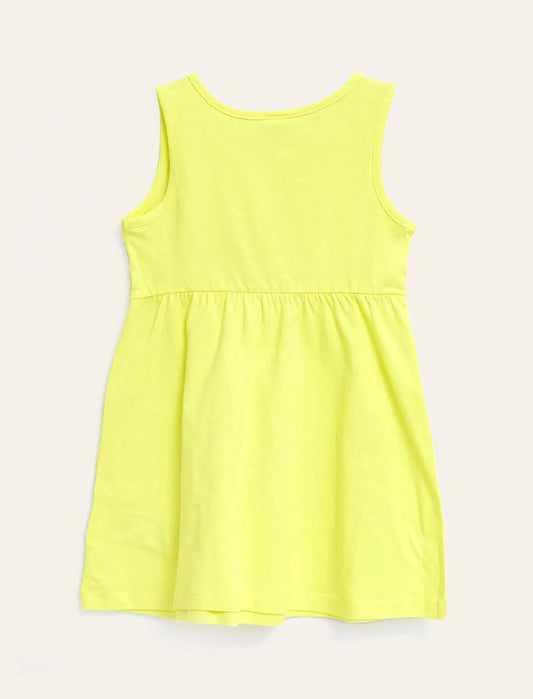 Yellow Melon Printed Dress IXAMPLE Pakistan