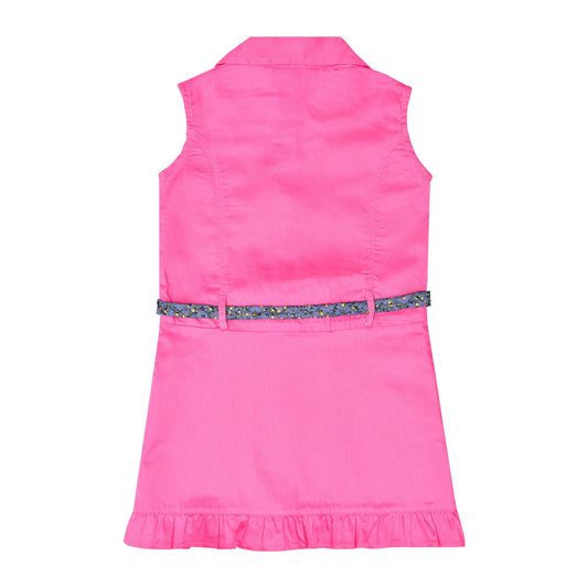 Pink Casual Buttoned Dress IXAMPLE Pakistan