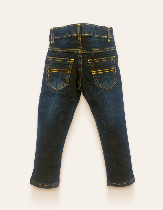 Vintage Slim Fit Denim Jeans