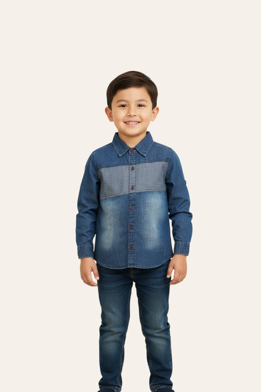 Blue Denim Shirt