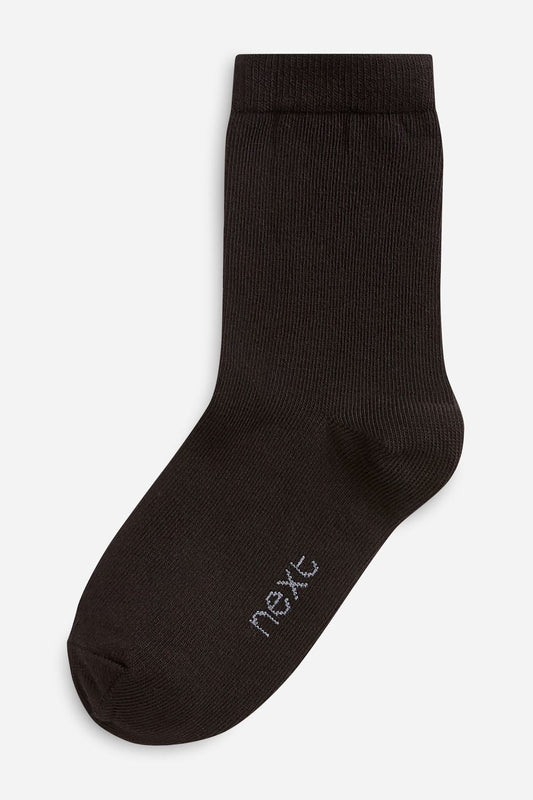BTS 7PK PLAIN BLACK NEXT UK