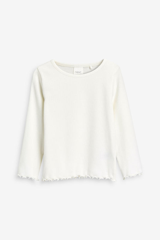 Core Ls Rib Ecru