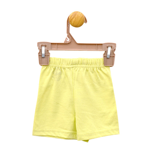 Pastel yellow shorts
