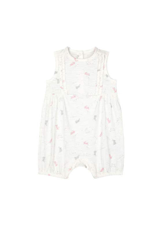 Sleep Suit-Newborn-White