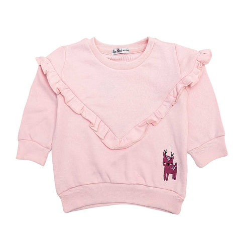 Enchanted Garden Pink Sweatshirt