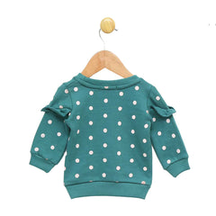 Enchanted Garden polka dots sweatshirt | Hoodies, Jacket & Sweatshirts | The nest clothing