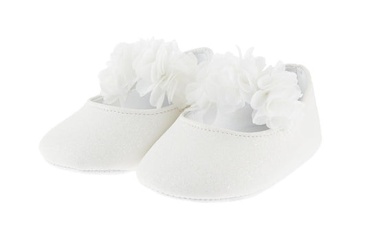 Ivory Shimmer Corsag