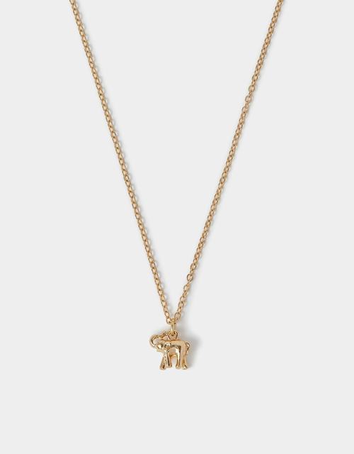 Elephant Pendant Necklace