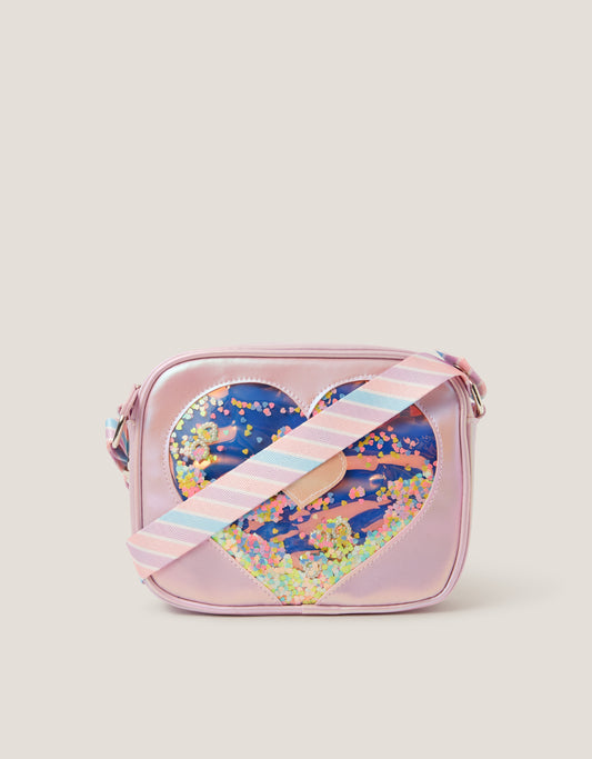 Confetti Heart Crossbody Bag