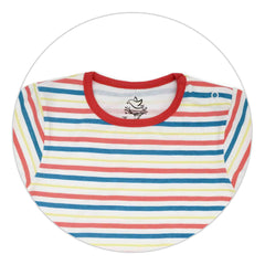 FUN IN THE SEA STRIPE SHORT SLEEVE TEE | Pants - Leggings - Shorts & Capri | The nest clothing