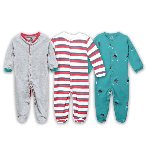 Games sleeping suit pack of 3 | Suits & Sets | The nest clothing