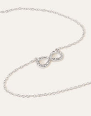 Eternity Symbol Pendant Necklace