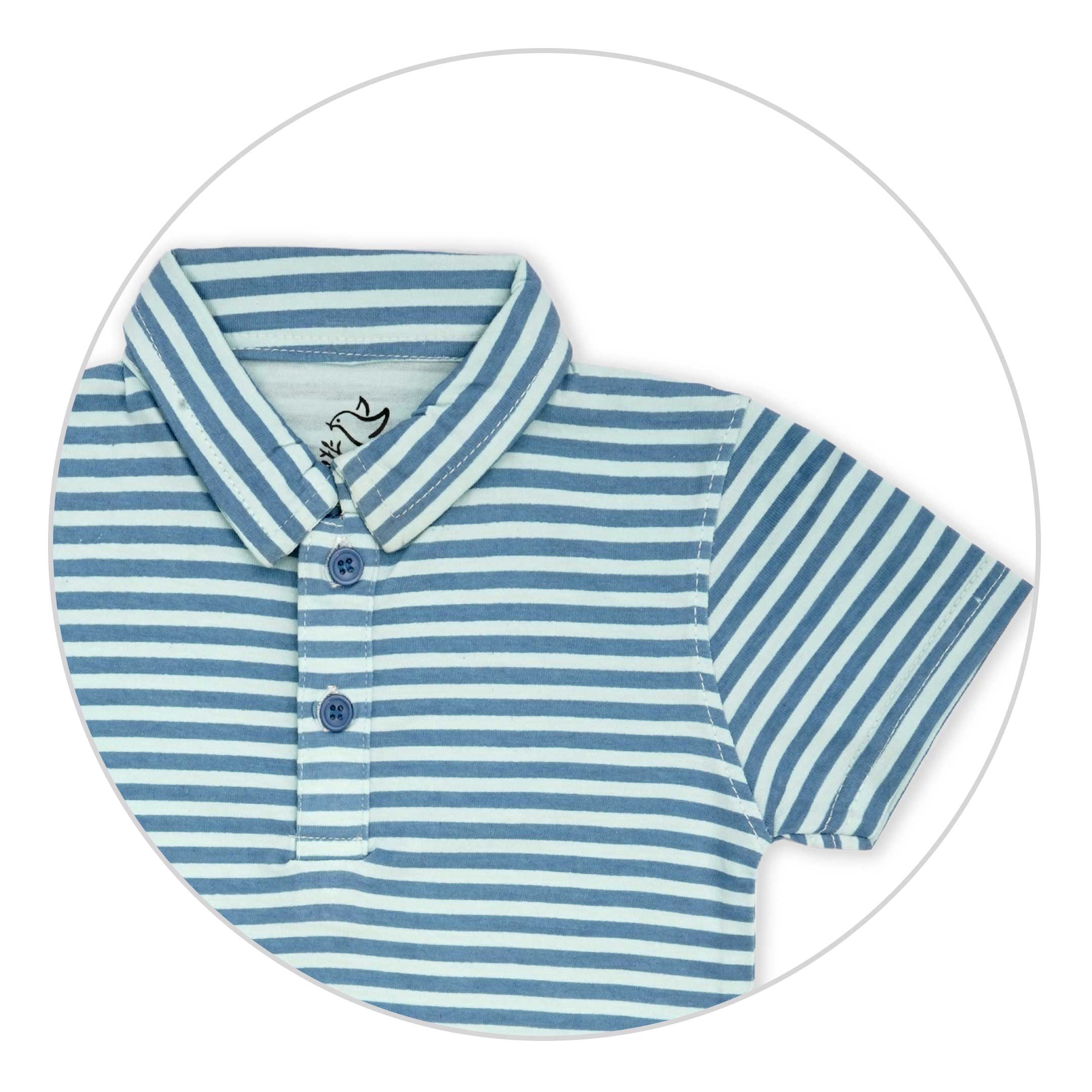 Blue Striped Tee | Tops & T-Shirts | The nest clothing