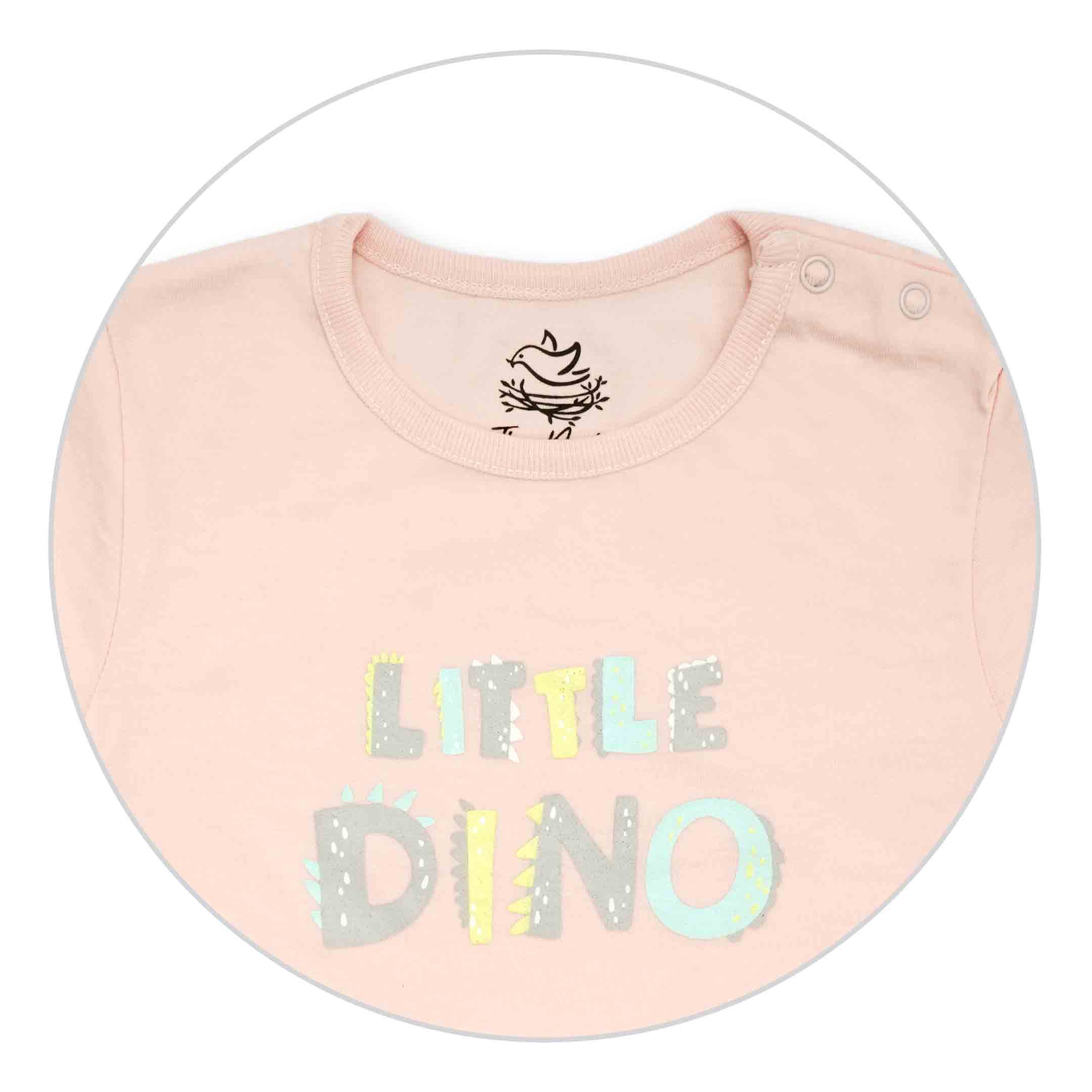 Rosey Dino Tee | Tops & T-Shirts | The nest clothing