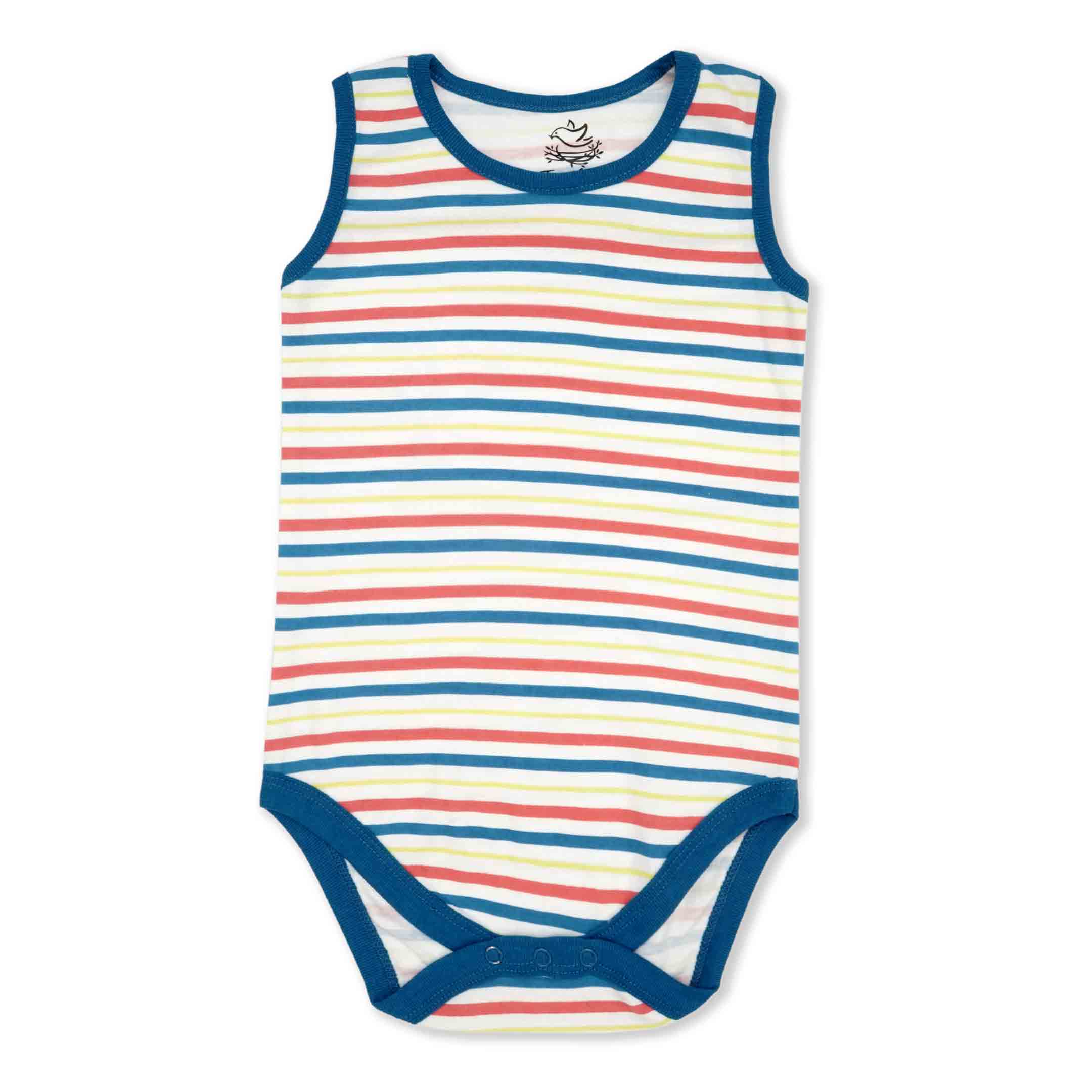 Fun In The Sea Stripe Bodysuit | Suits & Sets | The nest clothing