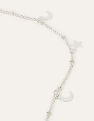 Stars and Moon Bracelet Silver