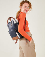 Pocket Top Handle Backpack