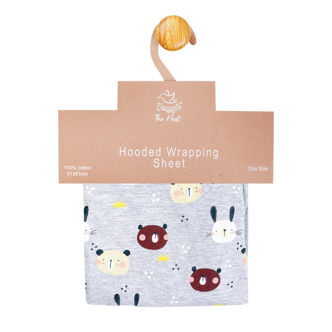 Playful bunny Wrapping Sheet | Wrapping Sheets | The nest clothing