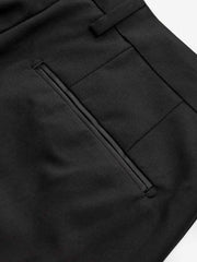Tuxedo Trousers With Contrast Tape Detail-Slim Fit