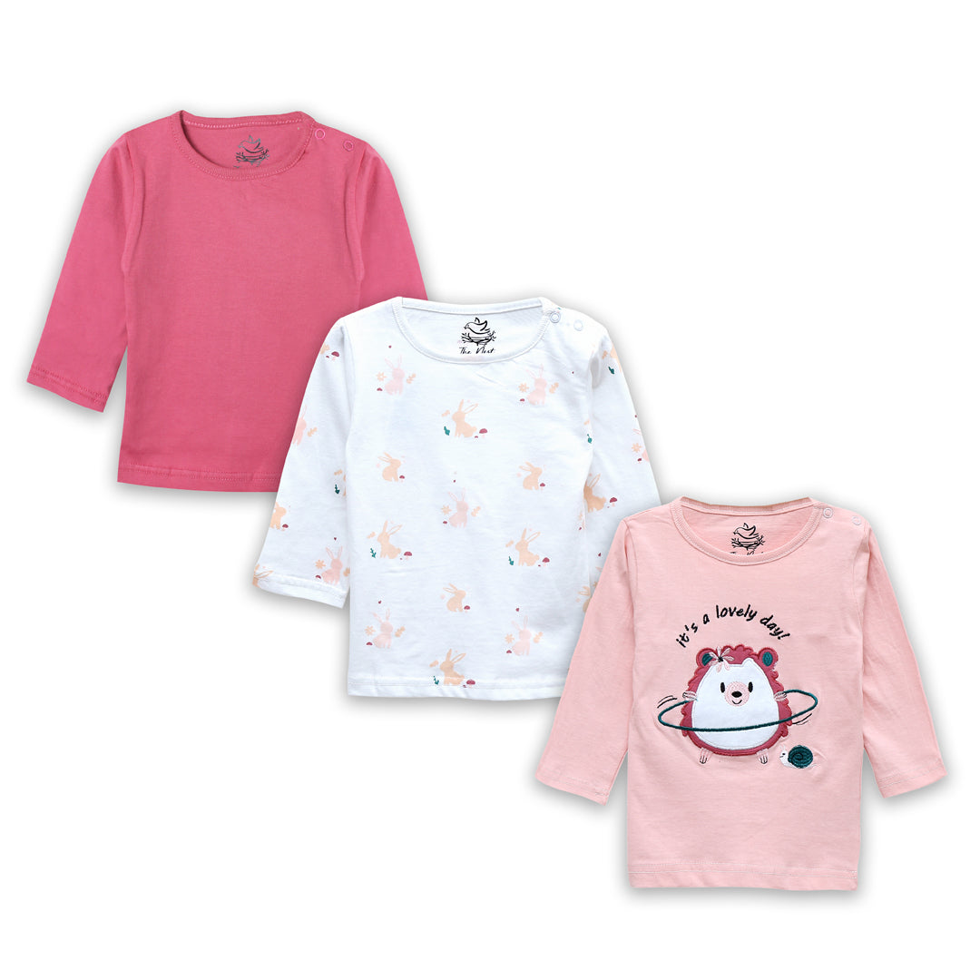 Snug as a bug T-shirt pack of 3 | Tops & T-Shirts | The nest clothing