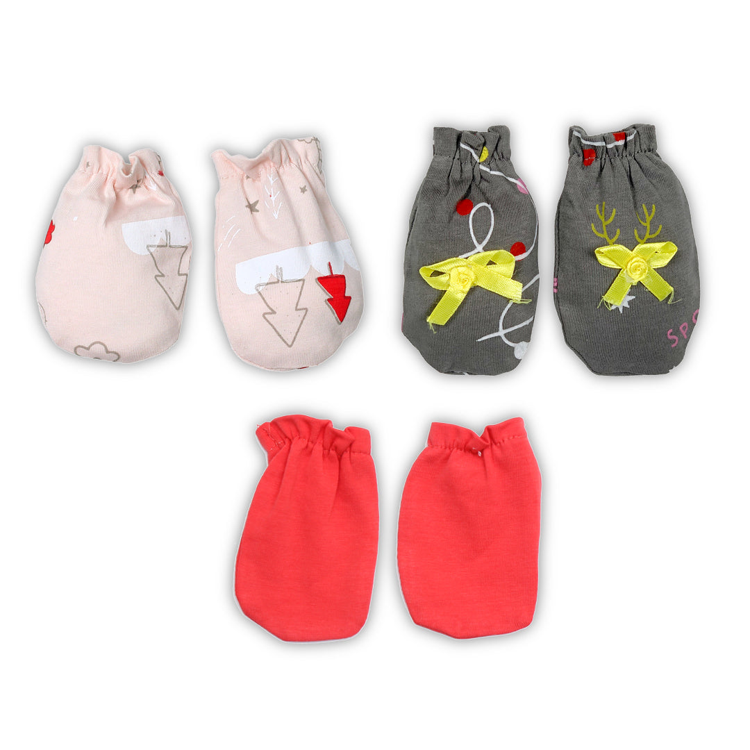 Cloud nine mittens pack of three | Socks & Caps | The nest clothing