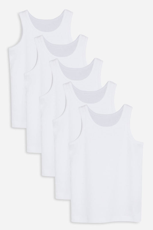 Next Vests 5 Pack NEXT UK