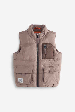 Stone Padded Gilet