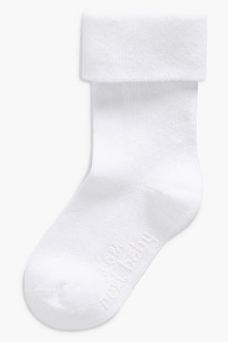 4 Pack Baby Roll Top Socks