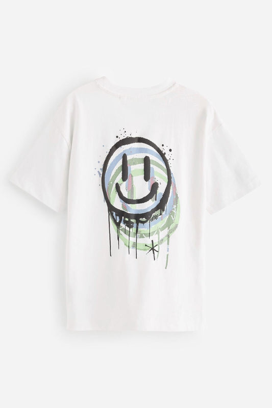 Relaxed Fit Short Sleeve Graphic T Shirt