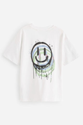 Relaxed Fit Short Sleeve Graphic T Shirt NEXT UK