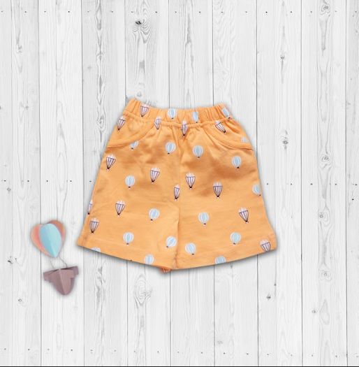 Orange Baloons Shorts | Pyjamas | The nest clothing