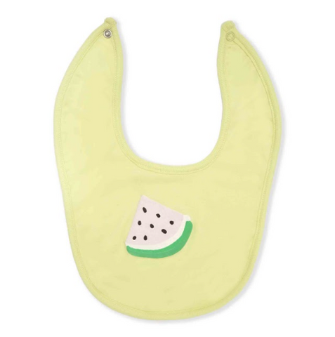 Sweet Slice Yellow Bip | Bibs & Towels | The nest clothing