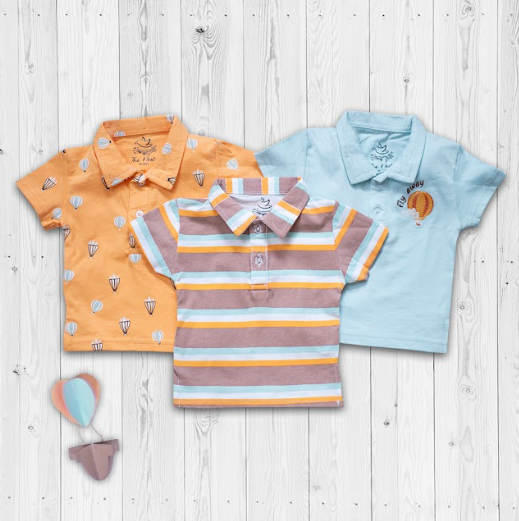 Funky Collared Shirts Pack of 3 | Tops & T-Shirts | The nest clothing