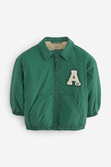 Green Coach Varsity Jacket