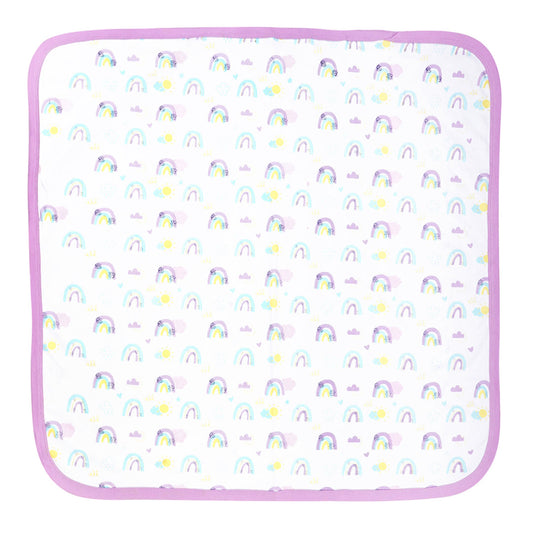 Rainbow Bliss hooded Swaddle sheet | Wrapping Sheets | The nest clothing