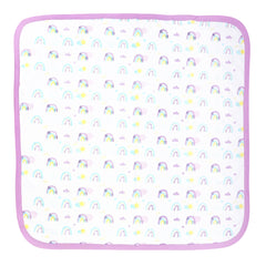 Rainbow Bliss hooded Swaddle sheet | Wrapping Sheets | The nest clothing