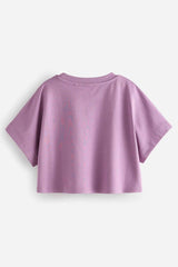 Purple Boxy T-Shirt