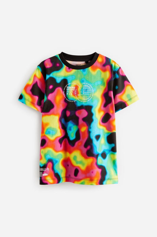 All Over Print Short Sleeve T Shirt NEXT UK