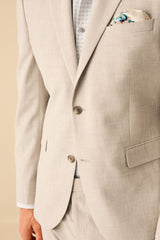 Stone Slim Fit Motionflex Stretch Suit Jacket