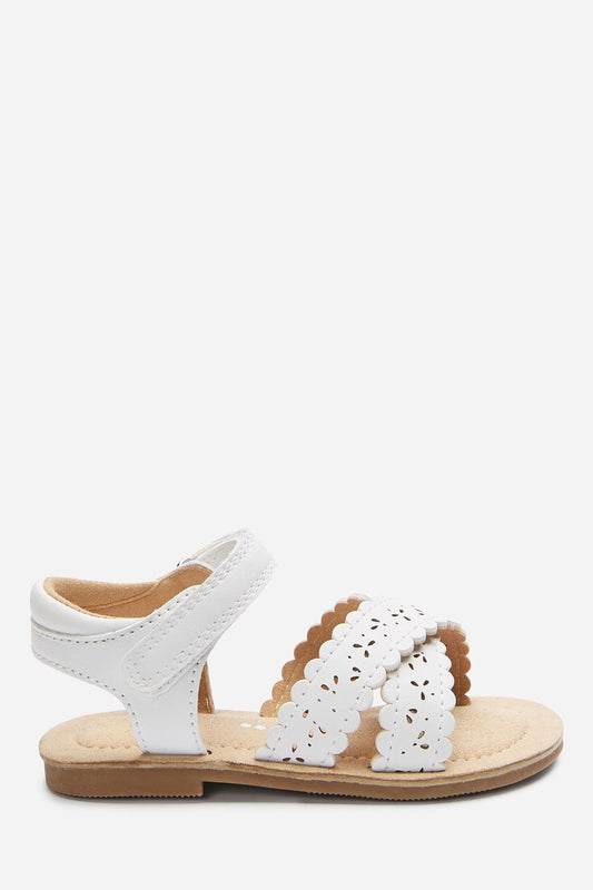 Scallop Sandals