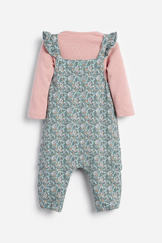 Ditsy Baby Dungarees NEXT UK