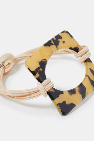 Tortoise Print Square Hairband