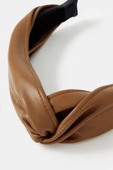 Pu Knot Headband ACCESSORIZE