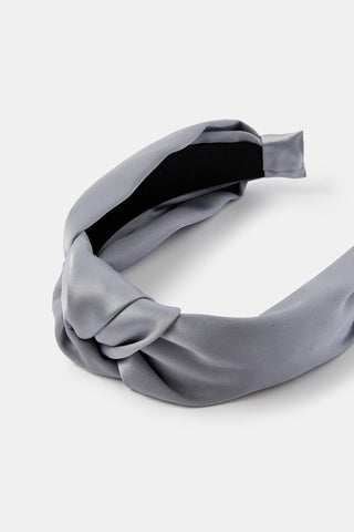 Satin Wide Knot Headband