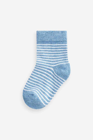 Blue/Green Baby Socks 5 Pack