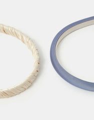 2-Pack Slim Twisted Hairbands