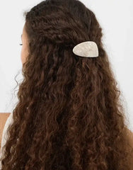 Pearlescent Barrette Hair Clip