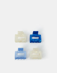 4-Pack Resin Square Claw Clips